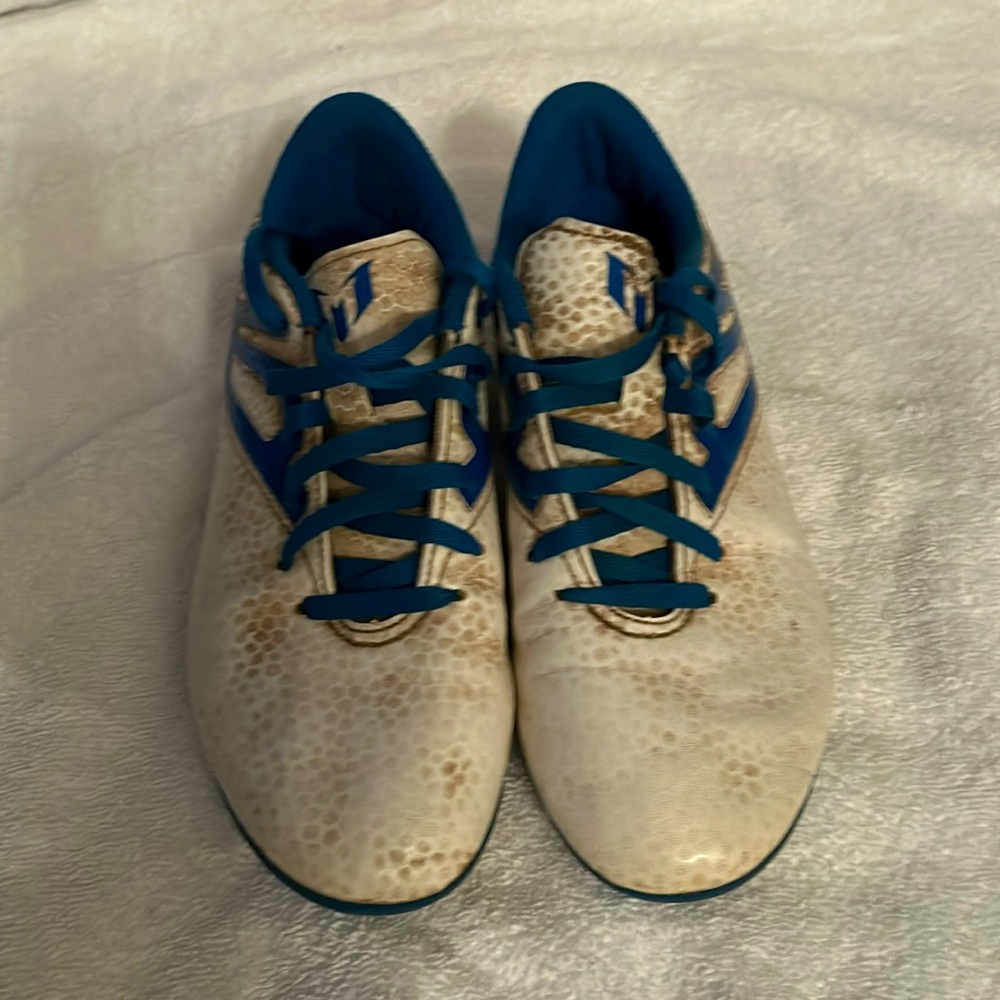 Adidas Boys Soccer Cleats - White Size 3.5